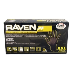 RAVEN NITRILE GLOVES (M) 100/BX